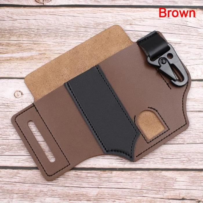 Sac Banane Tactique Sac à Jambes Steampunk Pour Femme Sac Ceinture Taille En Cuir PU Sac à Bandoulière Réglable Pour Randonnée Camping Moto Vélo Sport Voyage, Marron, Taille Unique, Steampunk