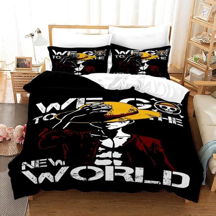 Parure De Lit Anime Demon Hunter - Housse Couette 200x200 Cm + Taies - Microfibre Douce, Lavable