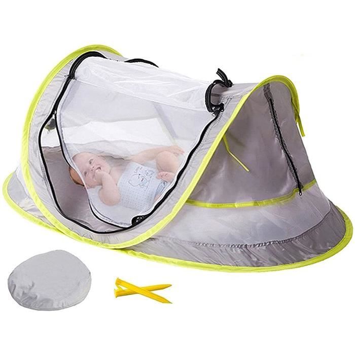 Portable Moustiquaire Anti Uv Lit Bebe Tente De Plage Pliante Enfant Lit De Voyage Piscine Pop Up Anti Uv Portable Moustiquaire P Cdiscount Maison
