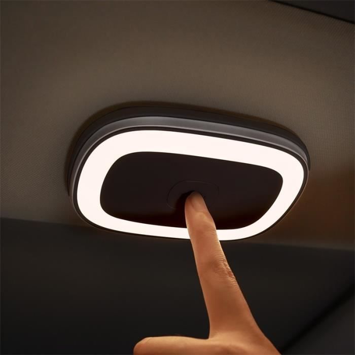 Baseus Voiture Magnétique Liseuse LED Auto Toit Plafonnier Rechargeable Voiture Lumière Ambiante pour L'éclai