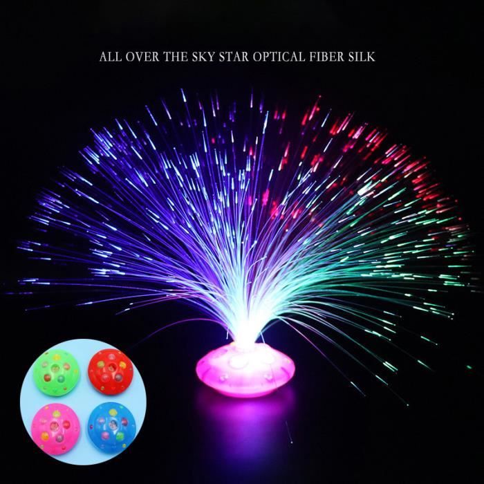 AUSUKY Guirlande Lumineuse De 2,5 M à 10 LED à Piles En Fibre