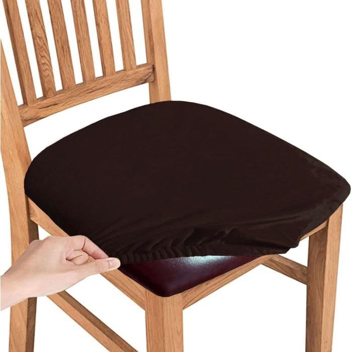 Housse Assise Extensible Camel Pour Chaise