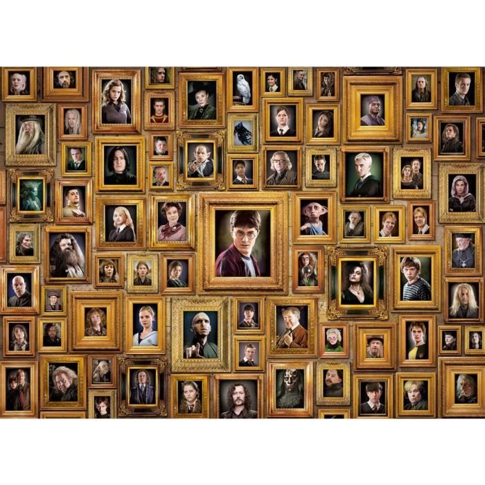 Puzzle Adulte - CLEMENTONI - 1000 Pièces - Collection Film Fantastique