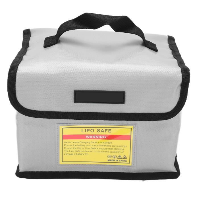 Lot De 3 Sac Batterie Lipo,Pochette Anti Feu,éTanche Et