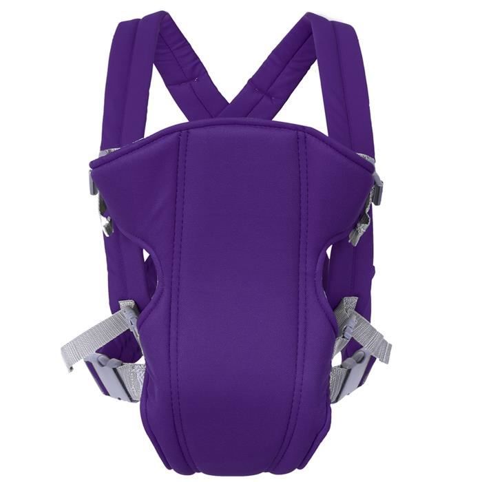 charpe De Portage 1Pc Nouveau N Infantile Porte B b Sac Dos Respirant Avant Dos Portant Wrap Sling Seat Violet