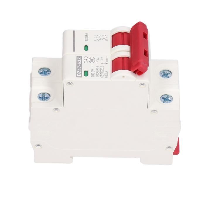 Disjoncteur Miniature D'air à Basse Tension, 2P 250V Basse