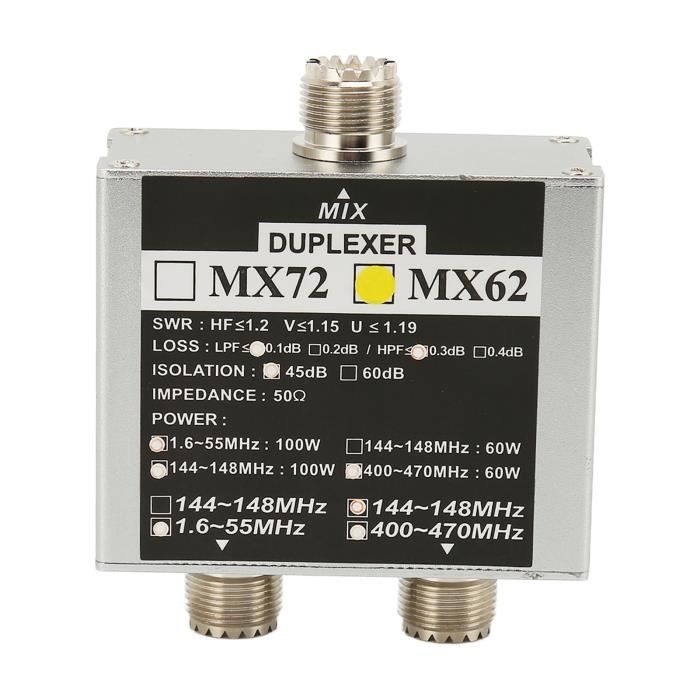 MX-72D DIAMOND Duplexer da 1,6 A 460 MHz - Commutatori Duplexer e
