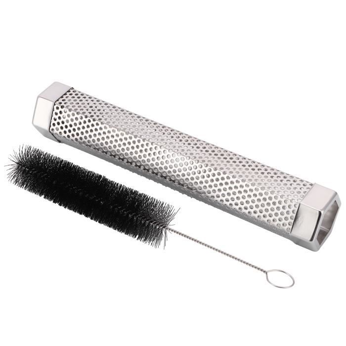 Tube Fumeur à Pellets En Acier Inoxydable Pour Barbecue - 15,7 Cm Ou 20,4 Cm De Long - Pour Fumage Froid Ou Chaud