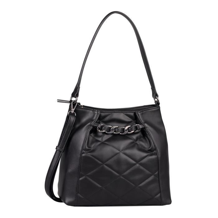 Sac à épaule Gabor Anna Flap Bag Taille M - Couleur Taupe, Cuir PU, Fermeture Magnétique, Réglable