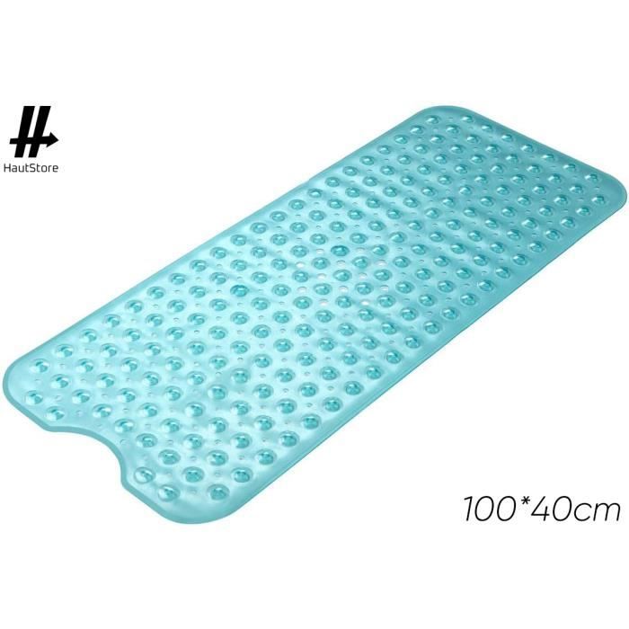 Tapis de Baignoire Antidérapant Anti Glisse Tapis pour Baignoires et Douches Idéal pour Les Enfants100*40cm