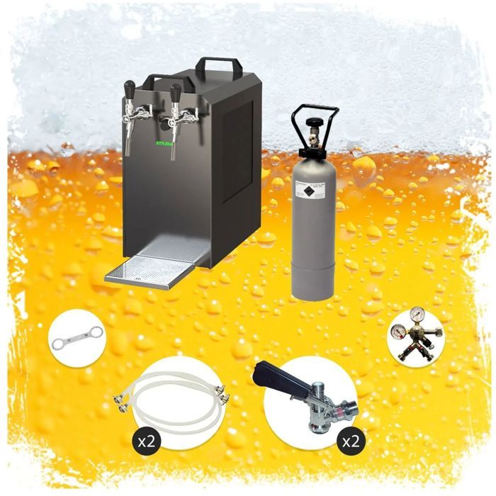 Tireuse a biere - STREAM 80 machine a biere, pompe a biere 2 lignes, 90 ...