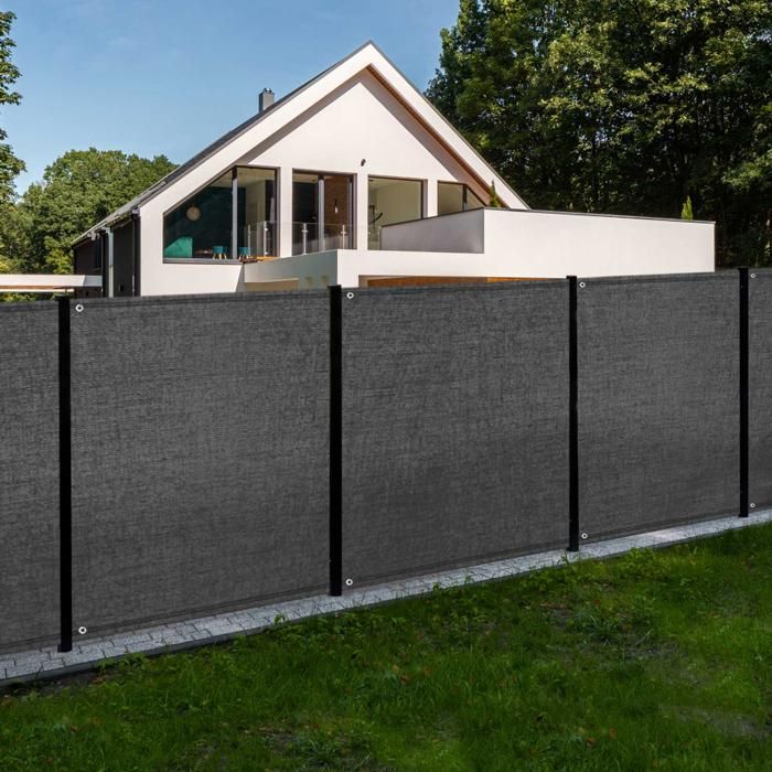RED DECO Brise Vue Occultant Renforcé Haute Densité 300 GR/M2 Qualité Pro - 1.8 X 10 M - Vert