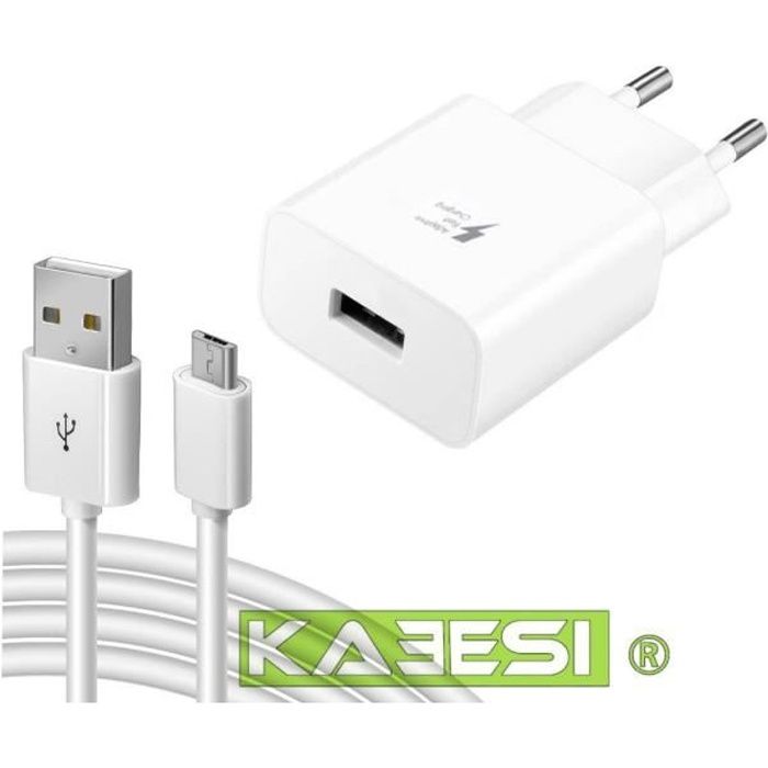 Chargeur Secteur Charge Rapide + Câble Pour HUAWEI Honor 10 Lite P