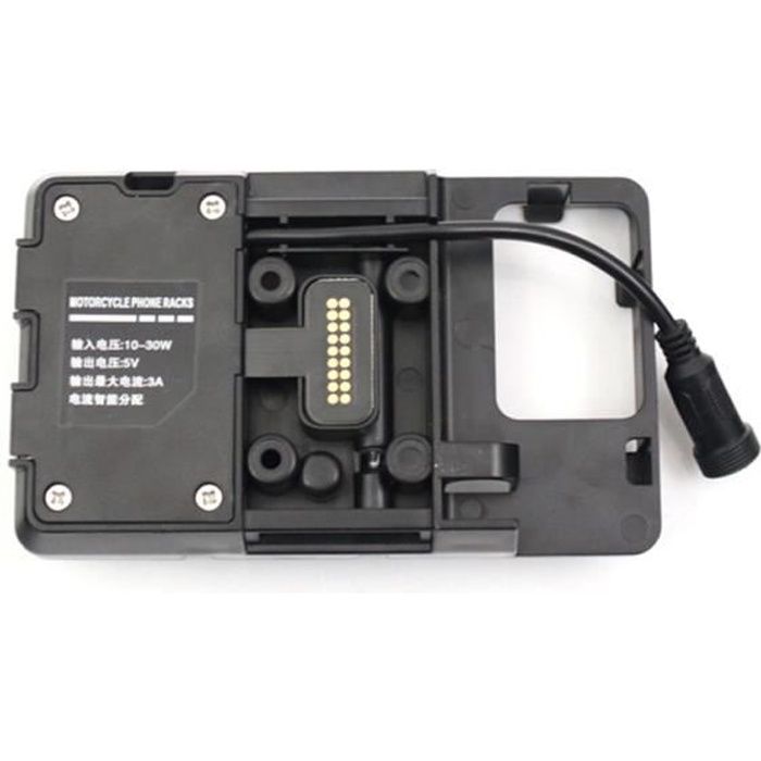 KKmoon Accessoires de Support de Navigation pour T/él/éphone Portable avec Chargeur USB pour BM W R1200GS LC et Adventure S1000XR R1200RS