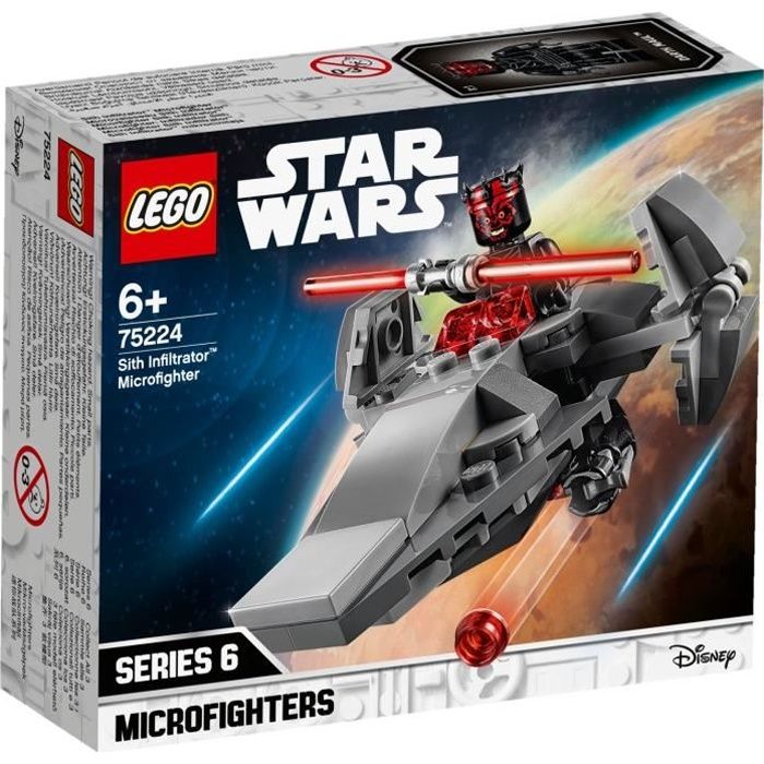 Acheter LEGO Star Wars™ 75224 Microvaisseau Sith Infiltrator™ - Jeu de Construction Reconditionné - 25,00 € LEGO Star Wars™ 75224 Microvaisseau Sith Infiltrator™ - Jeu de Construction Reconditionné - Lego reconditionné disponible sur Cdiscount Seconde Vie
