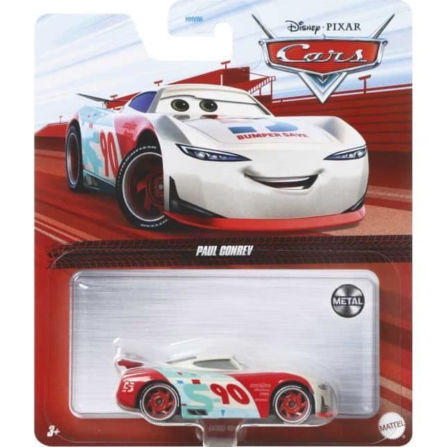 Coffret Voiture Cars Disney Paul Conrev Set Vehicule Miniature Blanche Et  Rouge Et 1 Carte offerte - Cdiscount Jeux - Jouets