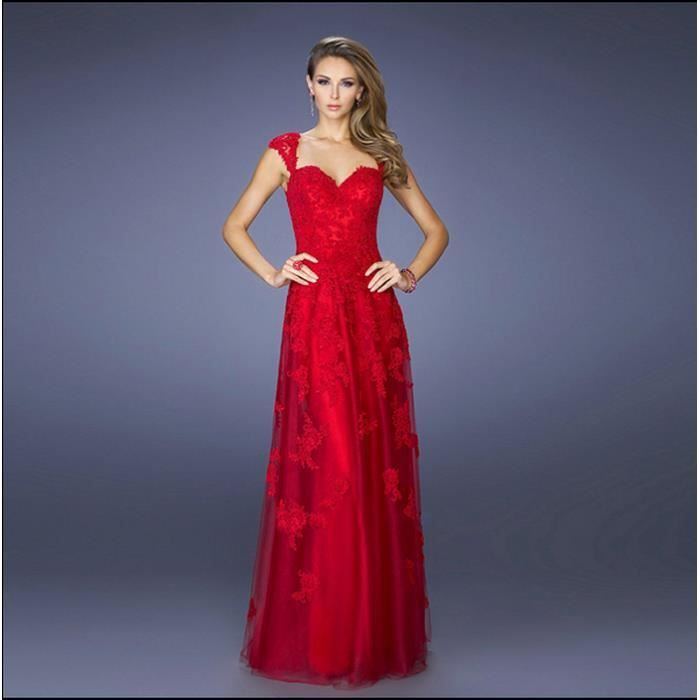 2017 Nouvelle Perspective Rouge Halter Robe Mariée Robe De Mariée Longue Robe De Mariage Paragraphe