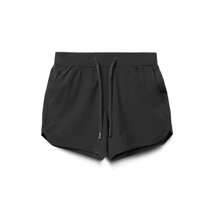 Short De Sport Homme Muscle Cmdr - Léger, Séchage Rapide, Pour Gym, Running, Fitness, Coupe Musclée