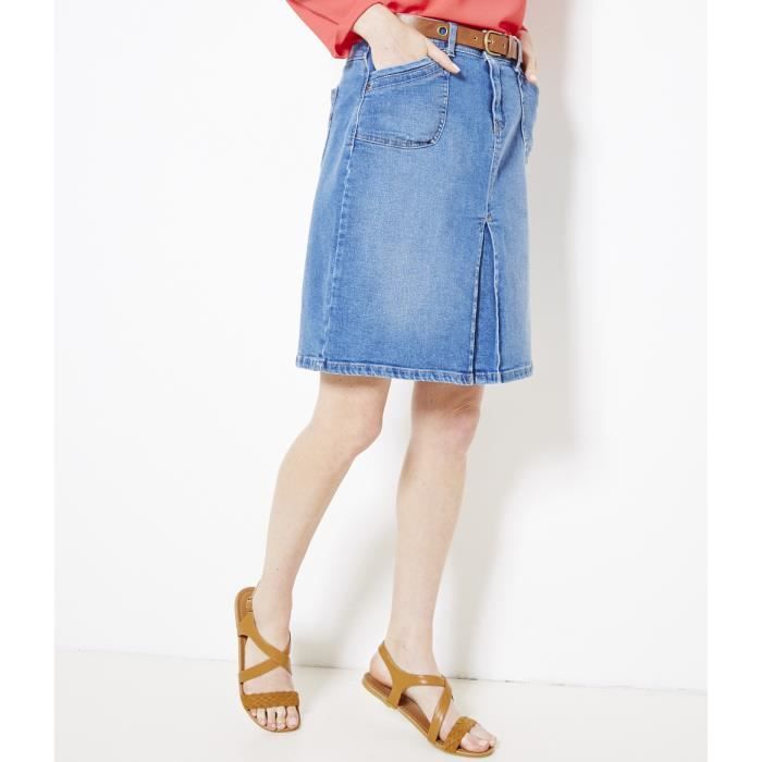 jupe taille elastique camaieu