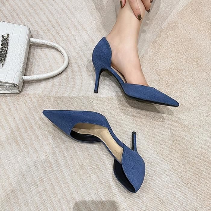 Petit Talon Aiguille Chaussure Escarpins Femme Escarpins Femme