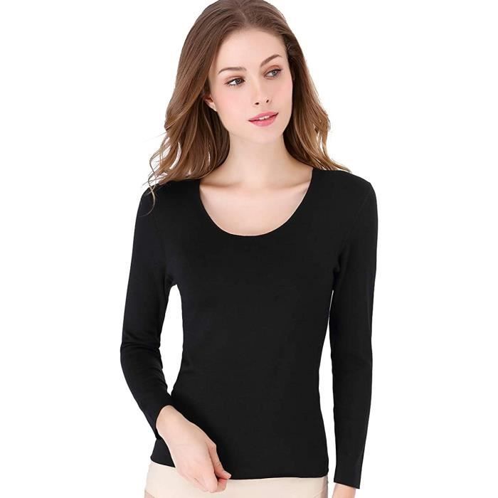 tee shirt thermique femme