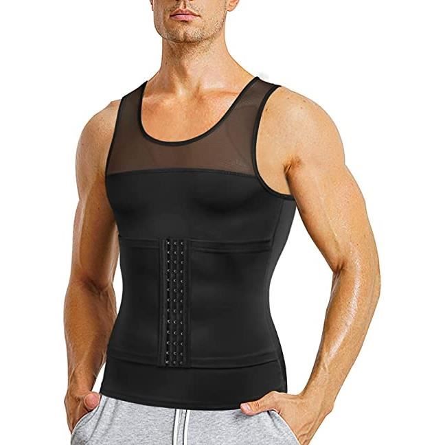 Maillots de Corps Homme Gilet Gainant Amincissante Débardeur Ventre Plat  T-Shirt