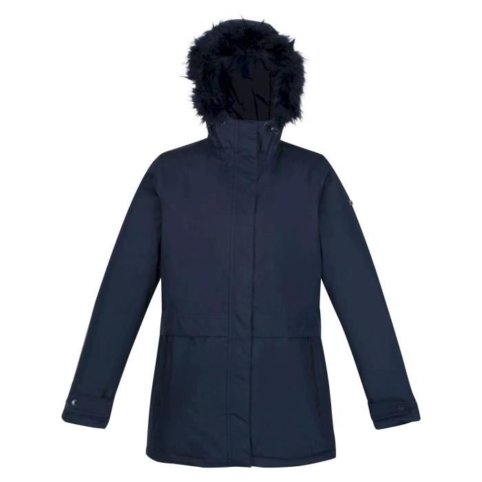 Regatta Parka MYLA Femme Bleu marine Cdiscount Pret a Porter
