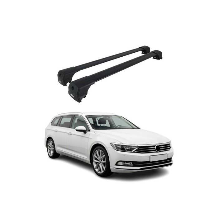 Barres de toit transversales pour VW T5 Multivan Caravelle 2003-2015