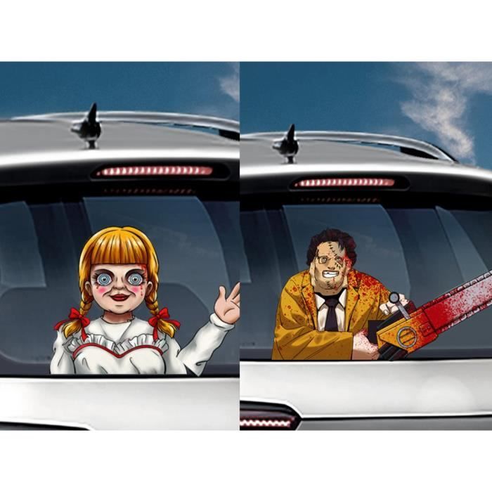 2 Set Autocollant D Essuie Glace Sticker De Pare Brise Arriere De Voiture Amovible Personnalite Autocollant De Voiture Achat Vente Stickers De Vitrine 2 Set Autocollant D Essuie Cdiscount