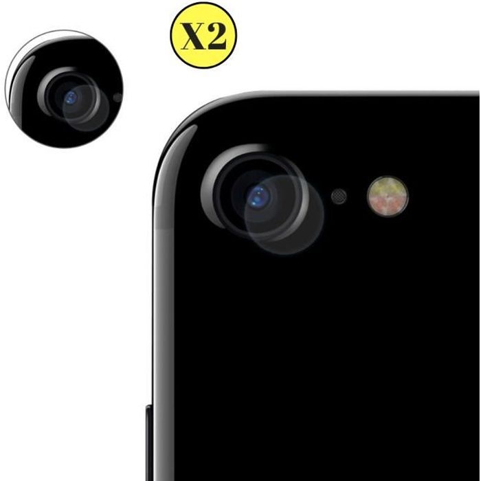 Protection Lentille Caméra Arrière IPhone 6 Plus Argent - Verre Trempé, Générique, Neuf