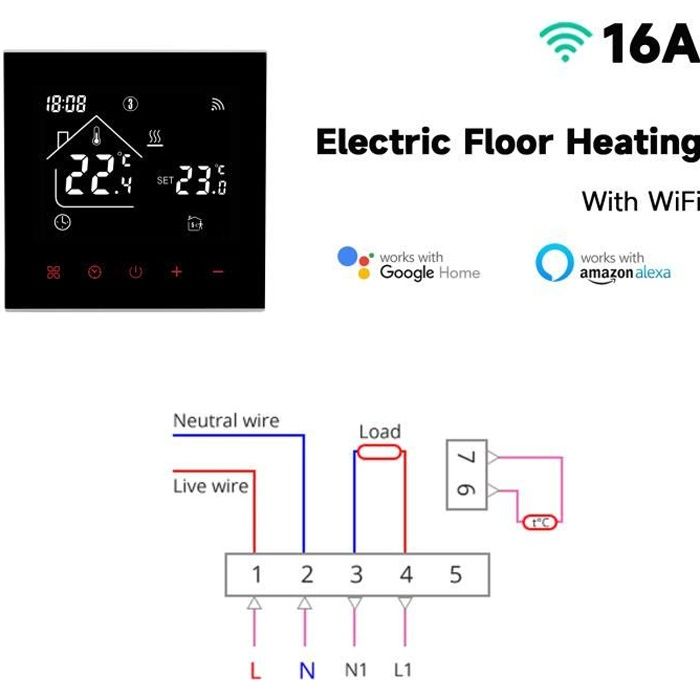 Comparatif des meilleurs thermostats connectés pour chauffage électrique