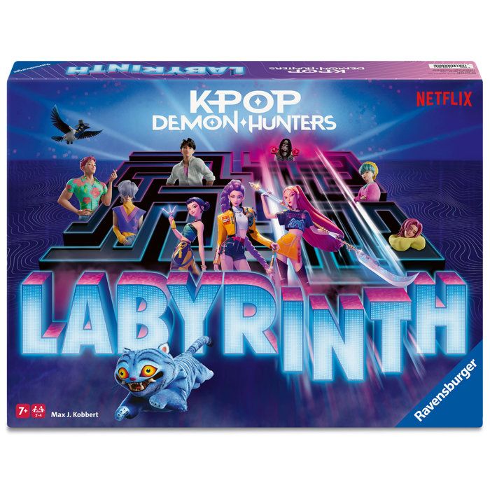 Ravensburger KPop Demon hunters Jeu de Société Classique Enfant et Famille 2 à 4 Joueurs dès 12002422