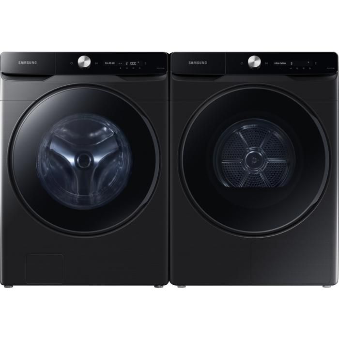 PACK SAMSUNG Lave-linge Hublot 20kg 1000trs/min + Sèche-linge Pompe à Chaleur 16kg - Samsung