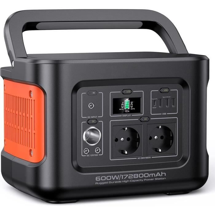 Centrale électrique Portable ALLPOWERS R1500 - 1152Wh, 1800W (3000W Pic), Solaire, Pour Camping, Dépannage