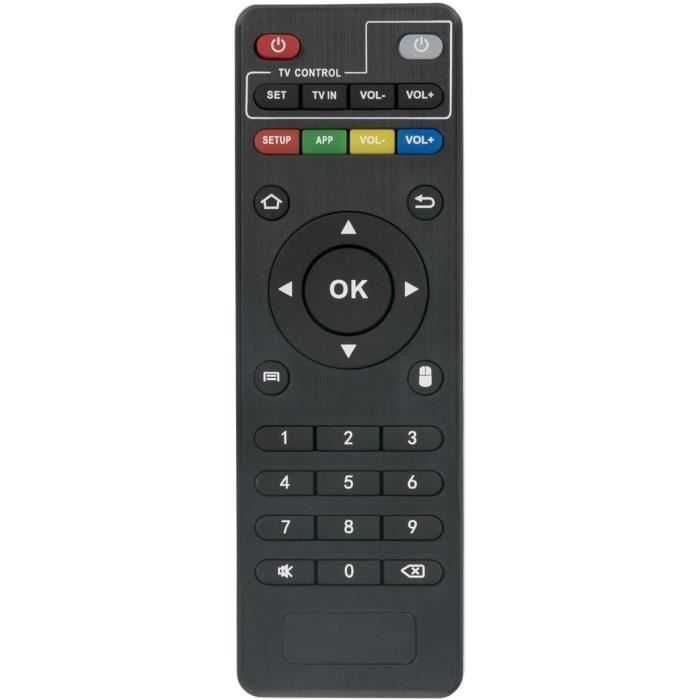 Telecomando Universale ALLIMITY Per TV Box Android – Compatibile Con H96 Pro+, T95Q, X96 Air, MX9, HK1 Play, T95 MINI E Molti Altri – Nessuna Programmazione, Plug And Play - 3