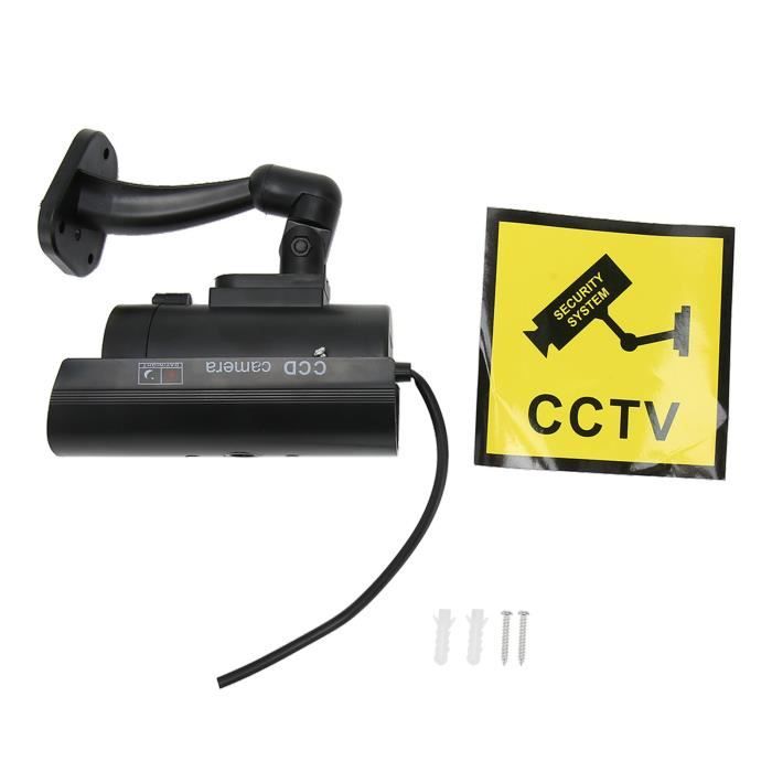 Caméra De Surveillance Factice Avec Mouvement Automatique - Fausse Caméra De Sécurité - AM - Neuf