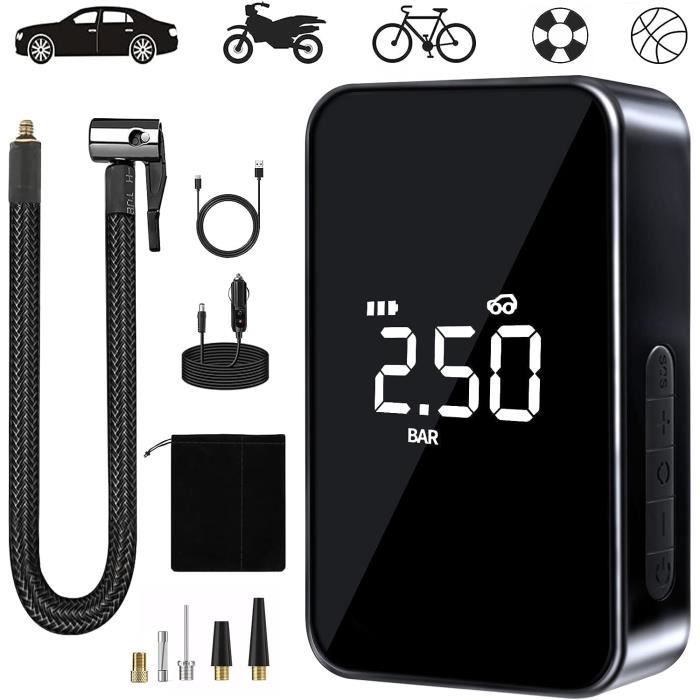Lntyq Electrique Compresseur à Air Portatif, 150psi, 7.4V 8000mah Mini portable pour voiture Lntyq Electrique Compresseur à Air Portatif, 150psi, 7.4V 8000mah Mini portable pour voiture