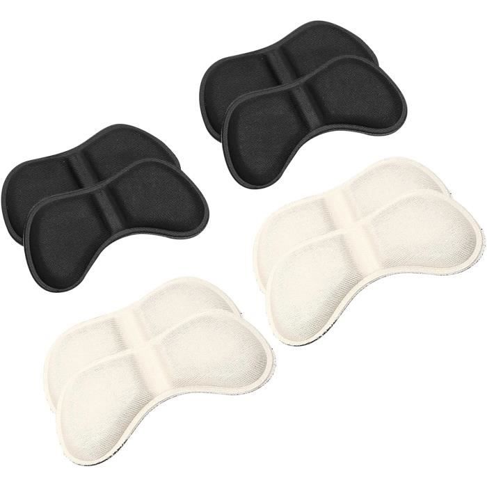 Lot De 60 Talonnettes Pour Réparation Chaussures à Talons Hauts - 5 Tailles - Noir