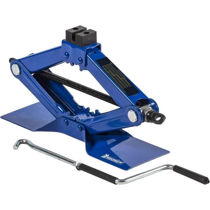 Cric Losange Carpoint 0613003 Avec Cliquet - Capacité 1500 Kg, Hauteur 104-385 Mm - 4