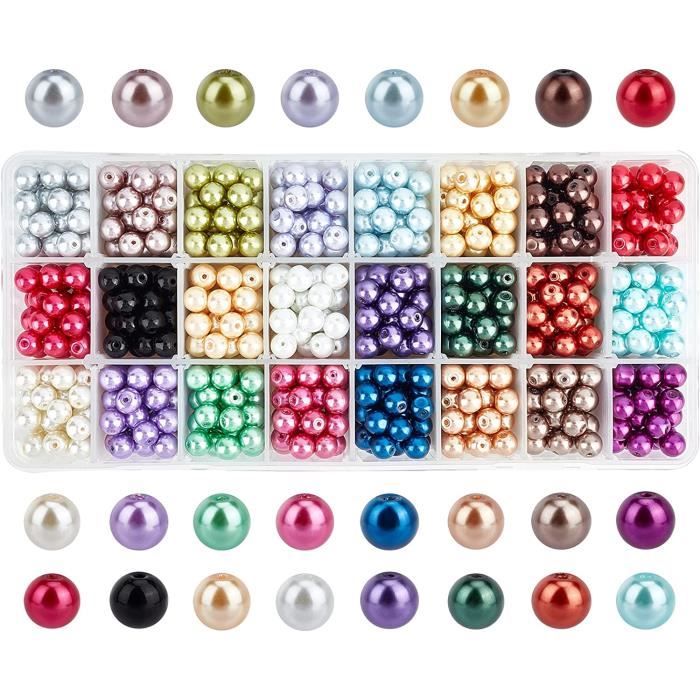 20 Perles Citrouille En Verre - Breloques Halloween Ou Automne - Pour Fabrication De Bijoux DIY - Couleur Orange
