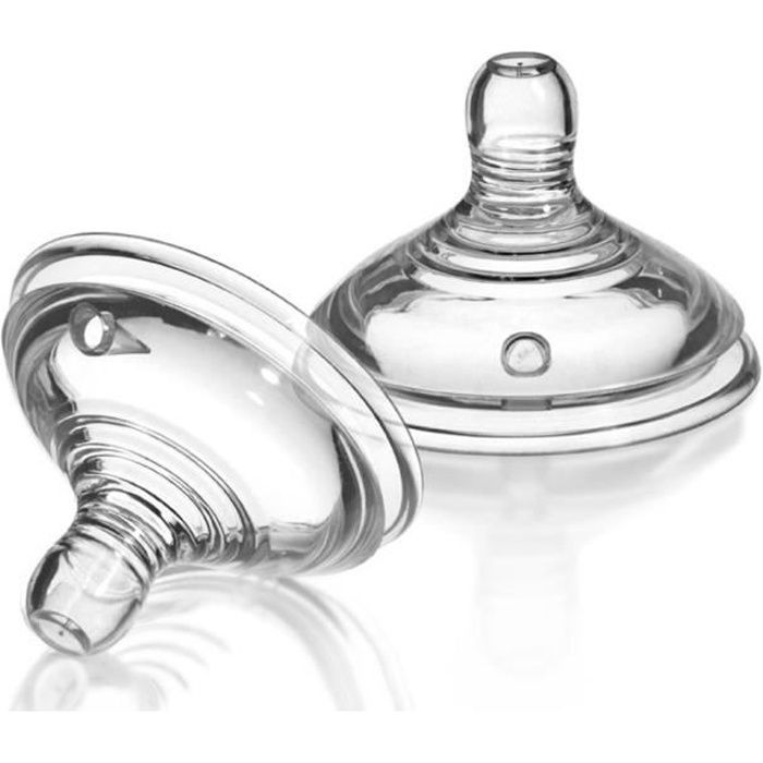 Philips Avent Tétines Classic 3m+ Débit moyen Lot de 2