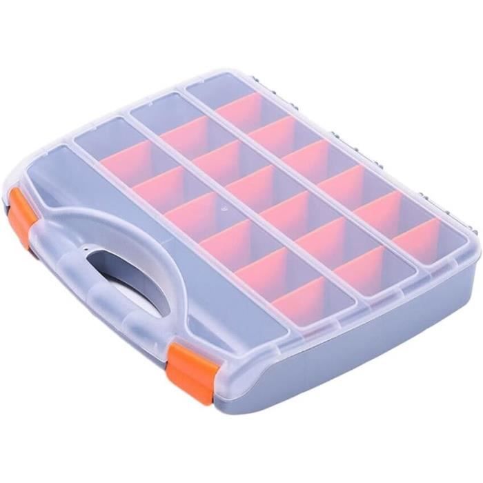 BOÎTE DE RANGEMENT de pêche organisateur compartiments de conteneur