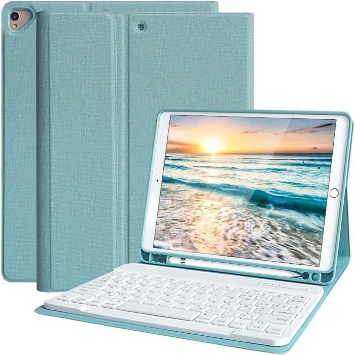 aMZCaSE Clavier Coque pour iPad 9/8/7ème Génération 10.2 inch 2021/2020