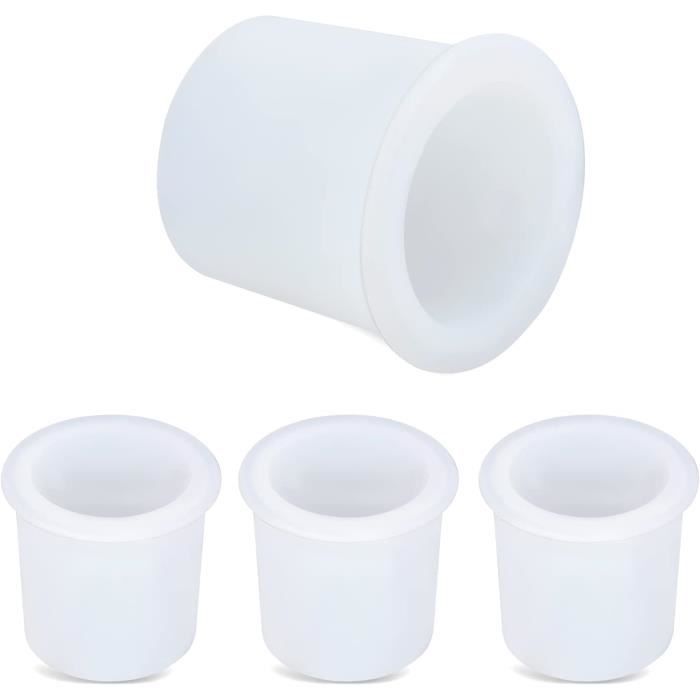 Anneau De Fixation Pour Parasol De Table De Patio - Bouchon Et Cache-trou Pour Terrasse Jardin, Réduction Du Balancement, PVC Noir