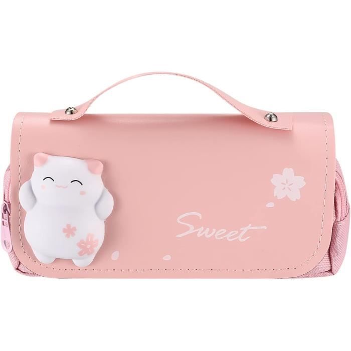 Kentop Lot De 4 Trousses étanches Transparentes Avec Fermeture éclair