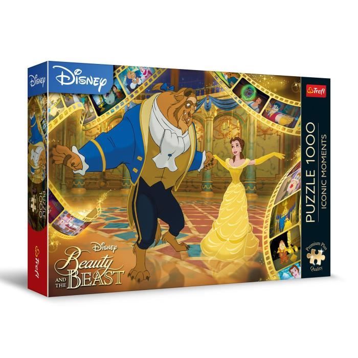 Puzzle - TREFL - Iconic Moments - La Belle et la Bête - 1000 pièces ...