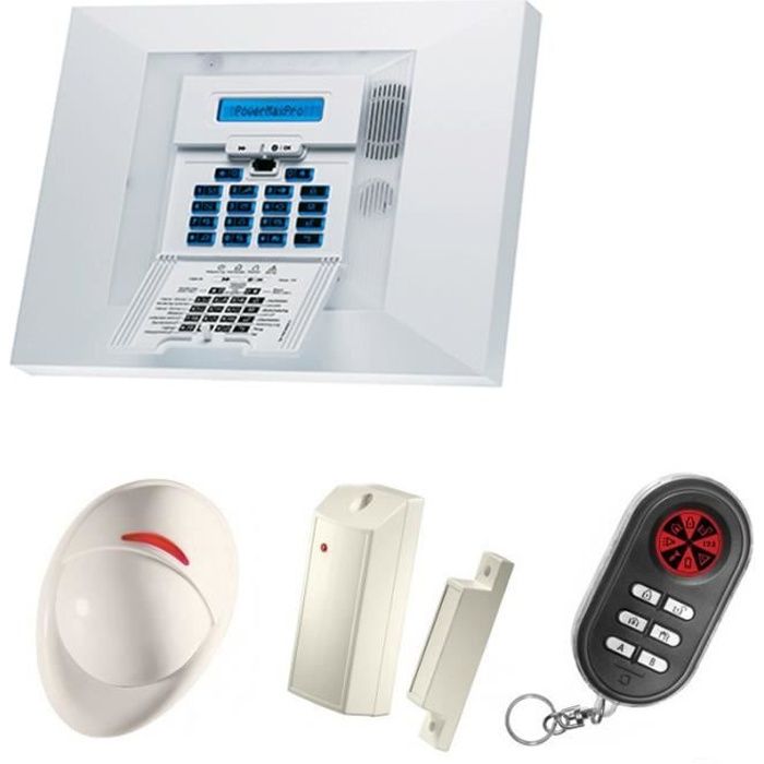Visonic Alarme maison PowerMax Pro Kit 1 Cdiscount Bricolage