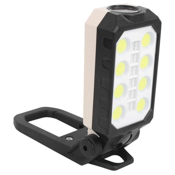 Gbivbe Lampe de Travail Rechargeable Baladeuse LED Mecanicien, COB