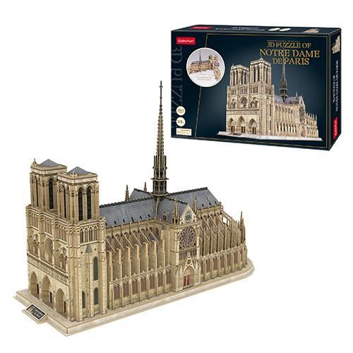 Book Nook Notre-Dame De Paris – Maquette 3D En Bois – Tonecheer, éclairage LED