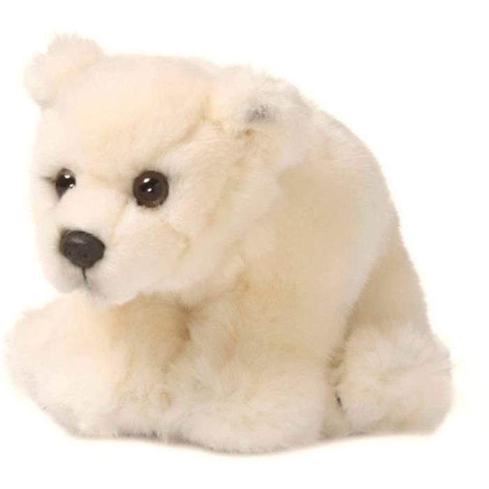 ours peluche blanc